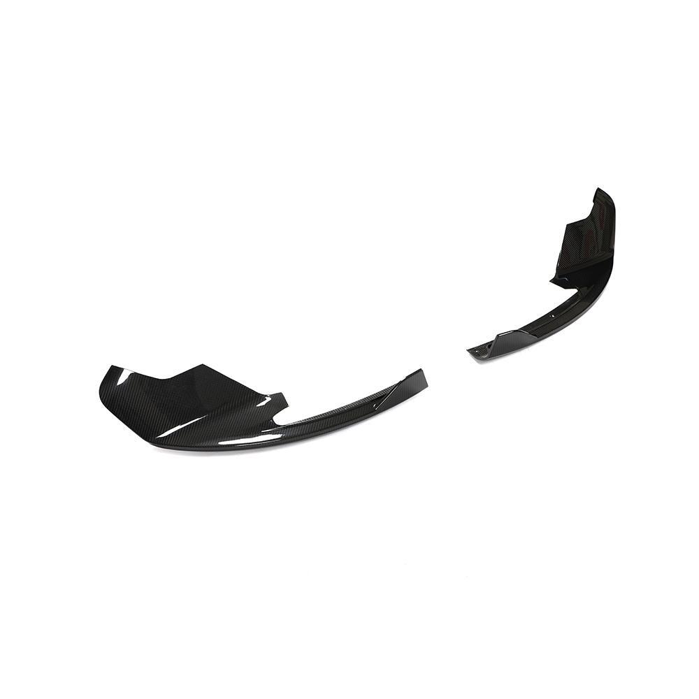 Fits McLaren 570 570S 570GT 2015-20 Dry Carbon Front Bumper Splitters Lip Aprons