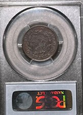 1809 C-6 140 Degree Rotated Rev. R-5+AU 50 Classic Head Half Cent Rare!!!
