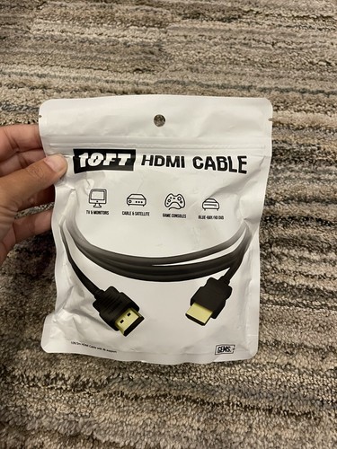 Cavo HDMI Fosmon 2.0 – 10 Piedi (3 Metri) – 4K UHD, 3D Ready – Placcato Oro