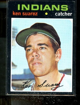 1971 TOPPS #597 KEN SUAREZ INDIANS NRMINT E017036