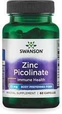 Zinc Picolinate - Mineral Supplement Promoting Prostate Health, Vision Health...