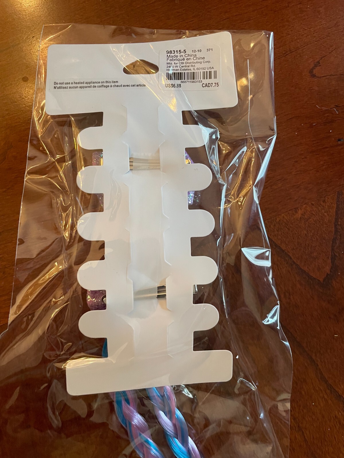 New Unicorn Clip In Braid Hair Extensions from Claire's Club