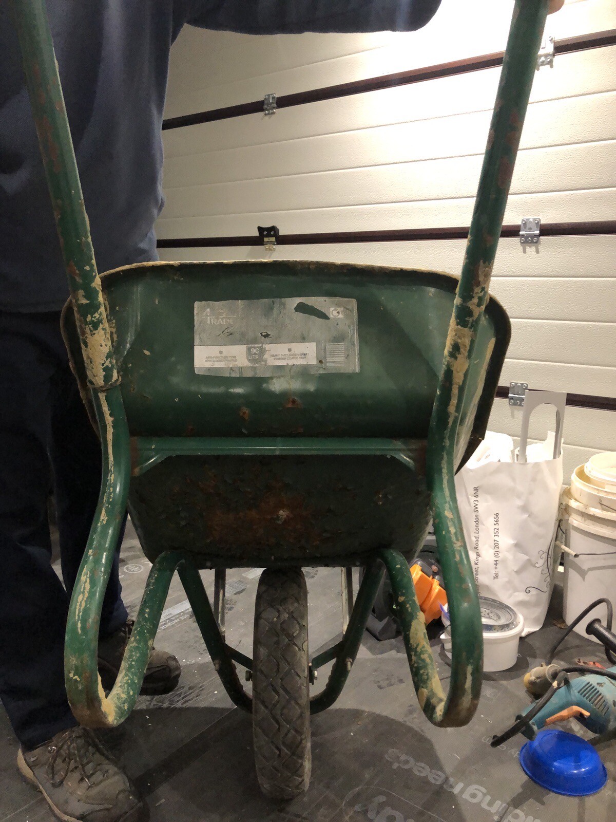 Metal Wheelbarrow eBay