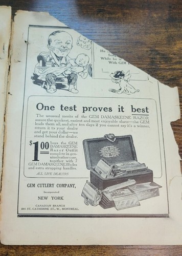 Vintage Popular Nov 23 1914 No. 5 Vol 34 Football Story by Harold Titus Goughlin - Picture 8 of 11