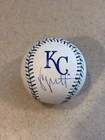 George Brett signed OML Kansas City Royals Logo baseball ** Beckett **