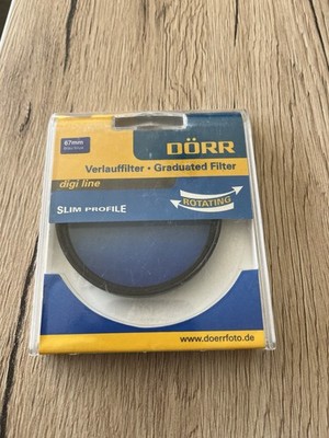 Dörr DigiLine Verlauffilter blau NEU OVP Kamerafilter Filter Verlaufsfilter