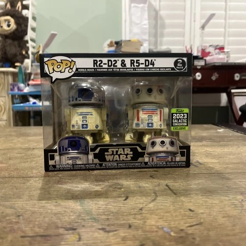 R2-D2 & R5-D4 Star Wars Funko Pop Two-pack