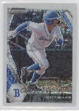 2021 Panini Prizm Draft Picks White Sparkle Matt McLain #PDP17 0h29