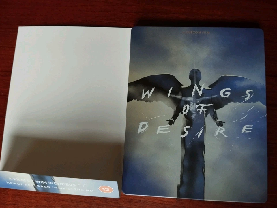 *STEELBOOK CASE ONLY - No Disc* Wings of Desire UHD Curzon  - Image 2 of 4