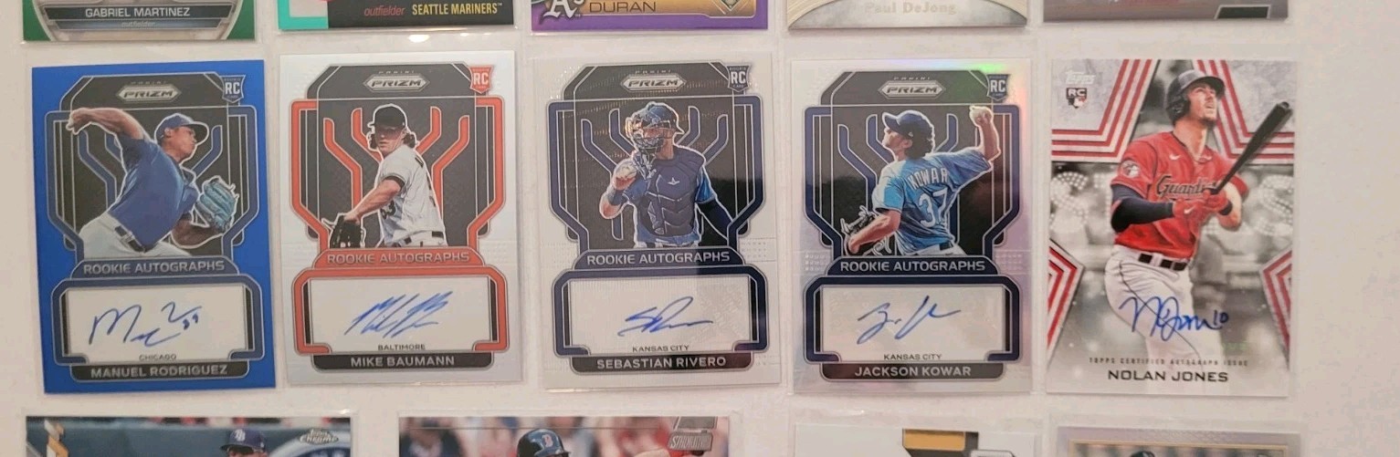 ⚡️2020-25 Topps/ Panini Baseball Auto, Relic, #'d SP's & Patch Auto 25 Card Lot⚡