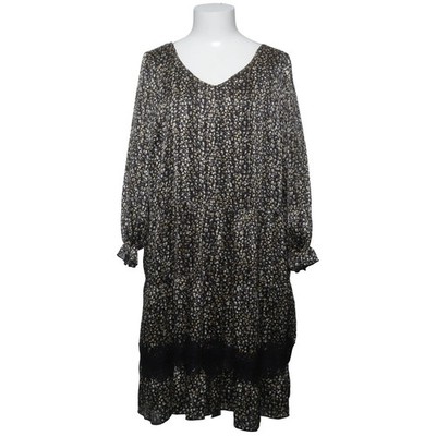 Maria Magdalena, Kleid, Größe: 46, Schwarz/Gelb/Weiß, Polyester/Viskose #4wI