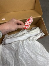 Van’s Classic Slip-on | Checkerboard (White/White) | NWT | Size M8.5/W10