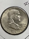 1949S Franklin Half Dollar Circulated XF/AU 90% Silver Coin #52.