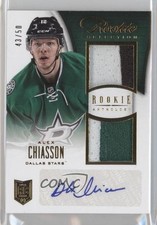 2013 Panini Rookie Anthology Selection Prime 43/50 Alex Chiasson #129 Auto 9gu