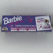 Barbie Zipper Sandwich Bags
