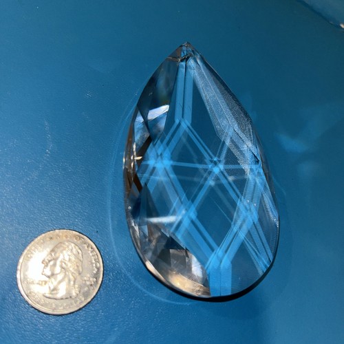 Authentic Swarovski Strass Crystal Full Cut Almond 89Mm X 52Mm Austrian Premium