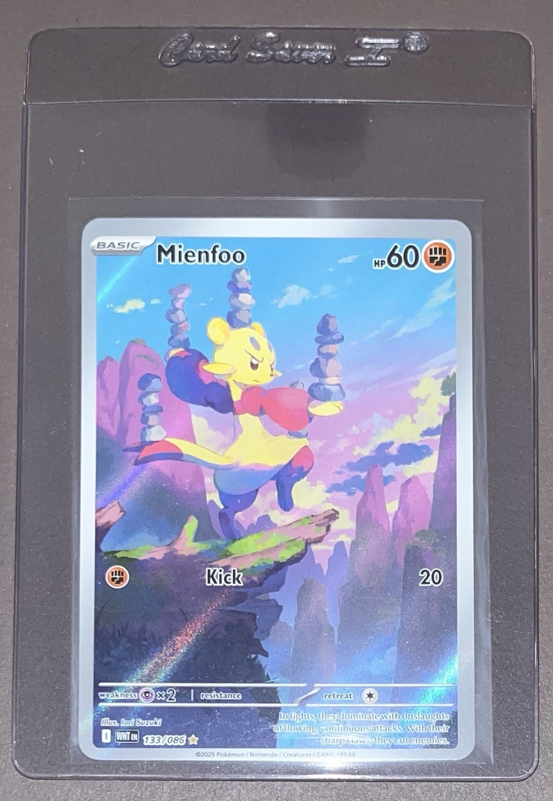 Mienfoo 133/86 - White Flare Pokémon