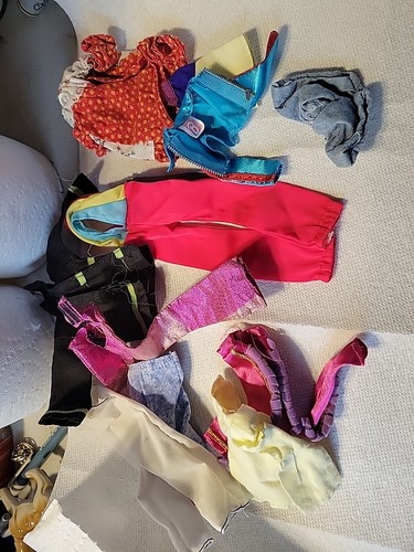 Vintage Barbie Lot of 70s -90's Clothing #1 - Picture 1 of 6