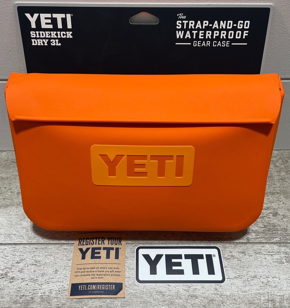 Be カムイピリカ 3kg YETI 3L SIDEKICK WATERPROOF Gear Case VERY RARE LE👑 KING CRAB