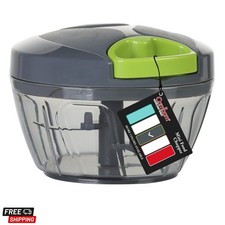Manual Food Chopper Vegetable Cutter, Hand String Vegetable Chopper Onions Cu...