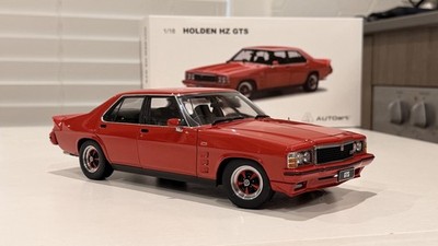 1:18 Biante Holden HZ GTS Monaro Sedan in Flamenco Red Diecast Model Car