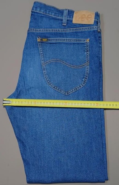 Men Lee Jeans Black Denim 36