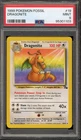 Pokemon Dragonite Fossil Unlimited NON Holo Rare #19 PSA 9 Mint