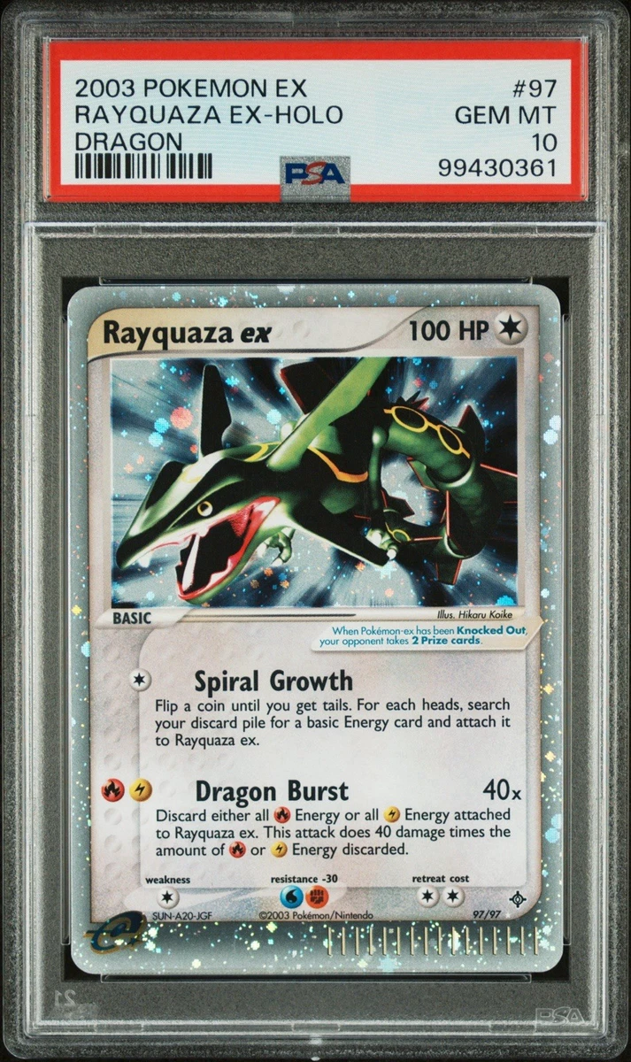 Pokémon TCG Professional Sports Authenticator (PSA) EX Dragon