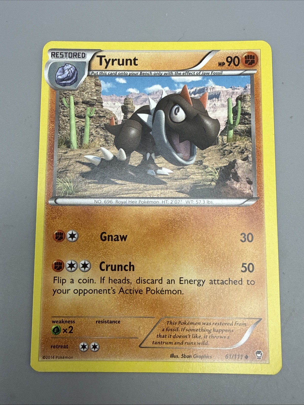 Tyrunt - 61/111 (Cosmos Holo) 061/111 Promo Pokemon TCG Mint Condition