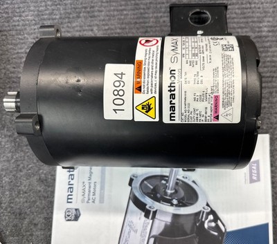 Marathon SyMax 3 Phase Motor ip-54 230/460v N145TPNRA10132 6 Pole 3HP 3-3600RPM