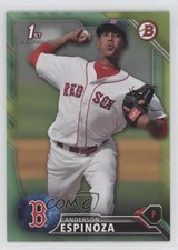2016 Bowman Prospects Green 10/99 Anderson Espinoza #BP40 3c7