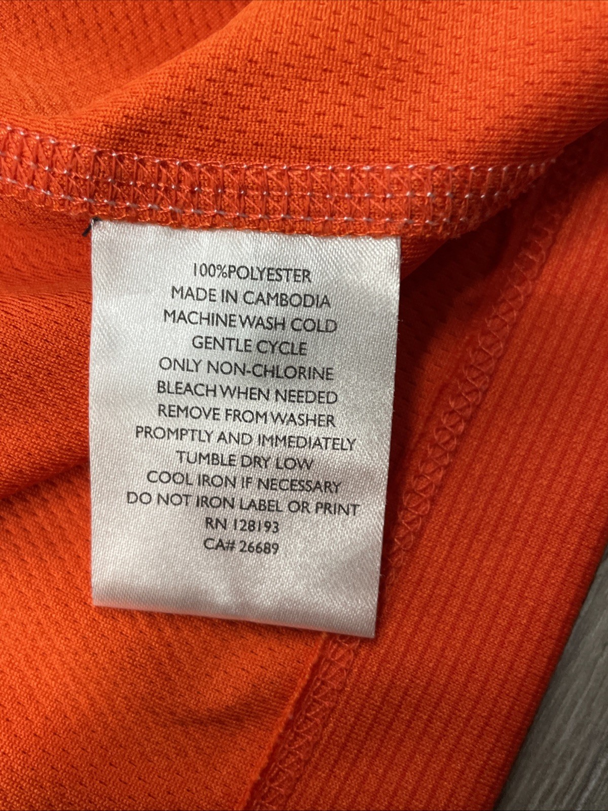 PING Performance 1/4 Zip Pullover Orange SensorCo… - image 7