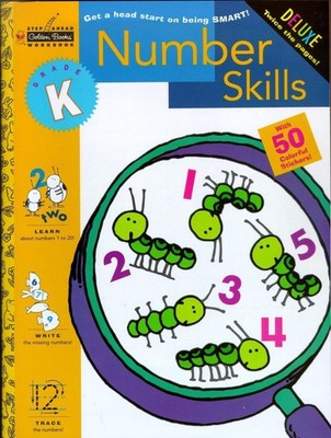 Number Skills (Kindergarten) by Golden Books (English) Paperback Book