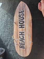 Beach House Sign Decor Wood 21x9 Approximately