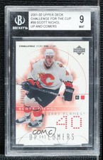 2001 Challenge for the Cup Up and Comers /1000 Scott Nichol #99 BGS 9 MINT 0u6a
