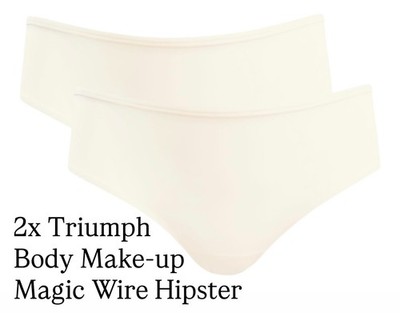 Triumph Hipster Slip Body Make-up Magic Wire 36 38 42 44 NEU 2er Pack