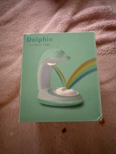 LED Rainbow Projector Room Night Light Color Lamp Magic Romantic for Kids