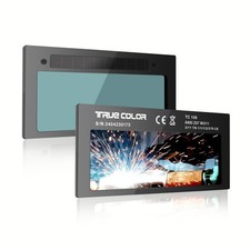 HD Shade 11 2x4 1/4 Auto Darkening Welding Lens,True Color Blue Welding Lens,...