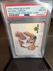 1999-2000 Upper Deck MVP Draw Your Own Card Winner #W21 Michael Jordan PSA8
