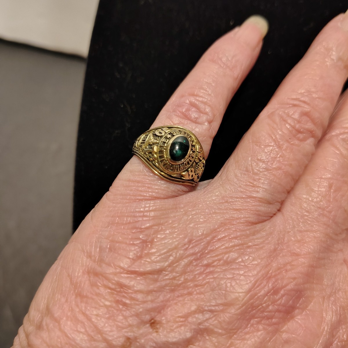 Vintage 1972 Baldwin Wallace College Class Ring JOSTENS 10K Yellow