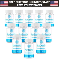 Purdentix Oral Probiotic Support Healthy Teeth and Gums Pur Dentix - 12 Bottles