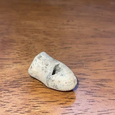 Civil War Soldier Carved Lead Bullet Fishing Line Sinker - Richmond, Virginia