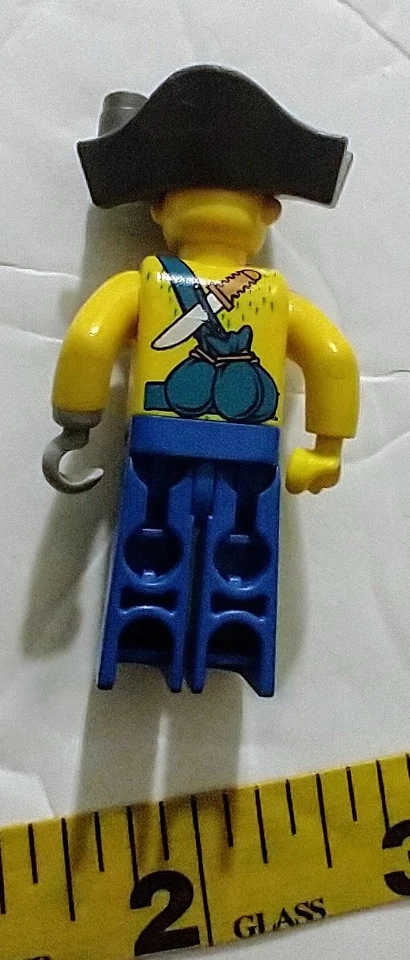 Lego 4j015 Captain Kragg - Minifigure - 4 Juniors/Pirates - Hook hand - Image 2 of 2