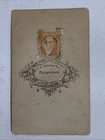 CDV Abraham Lincoln 1862 Stamp C.H. Wright Authentic Original Rare ￼