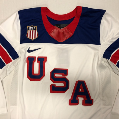 Nike Team USA Hockey 2026 Winter Olympics Away Jersey White Size