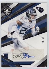 2021 Panini Limited Rookie Spotlight Amethyst 5/10 Elijah Molden #217 Auto ms9