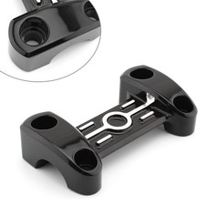 CNC Black Handlebar Risers Top Cover Clamp For BMW R NINE T R9T Scrambler 14-20