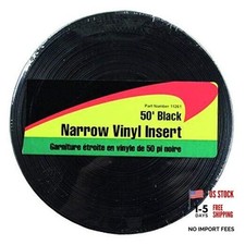 11261 50 foot Narrow Vinyl Insert Black