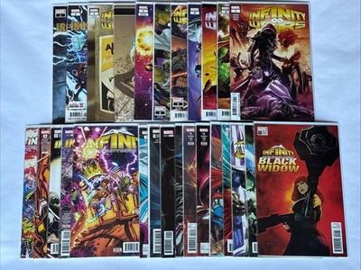 Infinity Countdown 1-5 Infinity Wars 1-6 Plus 16 Tie-Ins 27 books total (2018)