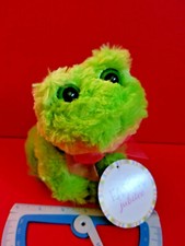 Green Frog Plush Toy Dan Dee Easter Holiday Small Stuffed Animal Soft New DanDee